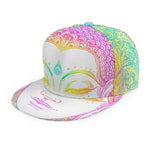 Colorful Buddha Mandala Print Snapback Cap