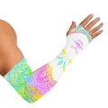 Colorful Buddha Mandala Print Sun Protection Arm Sleeves