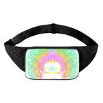 Colorful Buddha Mandala Print Waist Bag