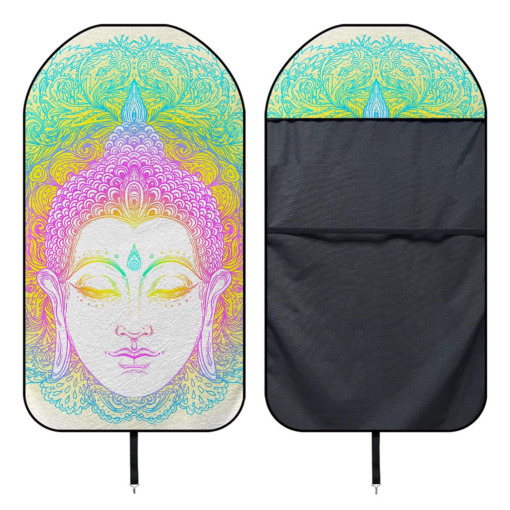 Colorful Buddha Mandala Print Waterproof Car Seat Cover