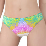 Colorful Buddha Mandala Print Women's Panties