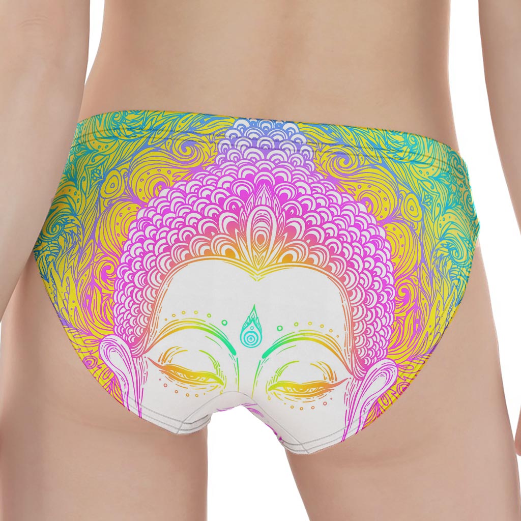 Colorful Buddha Mandala Print Women's Panties