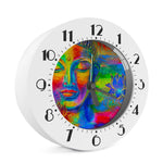 Colorful Buddha Print Alarm Clock