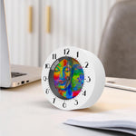 Colorful Buddha Print Alarm Clock