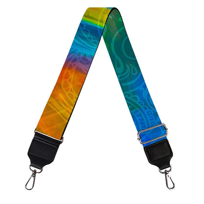 Colorful Buddha Print Bag Strap