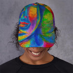 Colorful Buddha Print Baseball Cap