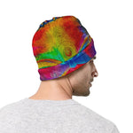 Colorful Buddha Print Beanie
