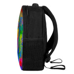 Colorful Buddha Print Casual Backpack