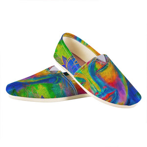 Colorful Buddha Print Casual Shoes