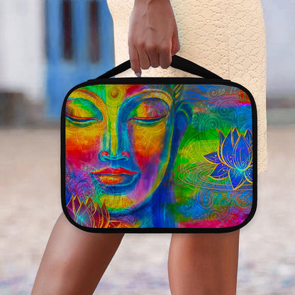 Colorful Buddha Print Classic Bible Case
