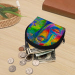 Colorful Buddha Print Coin Purse