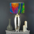 Colorful Buddha Print Drum Lamp Shade
