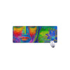 Colorful Buddha Print Extended Mouse Pad