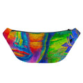 Colorful Buddha Print Fanny Pack