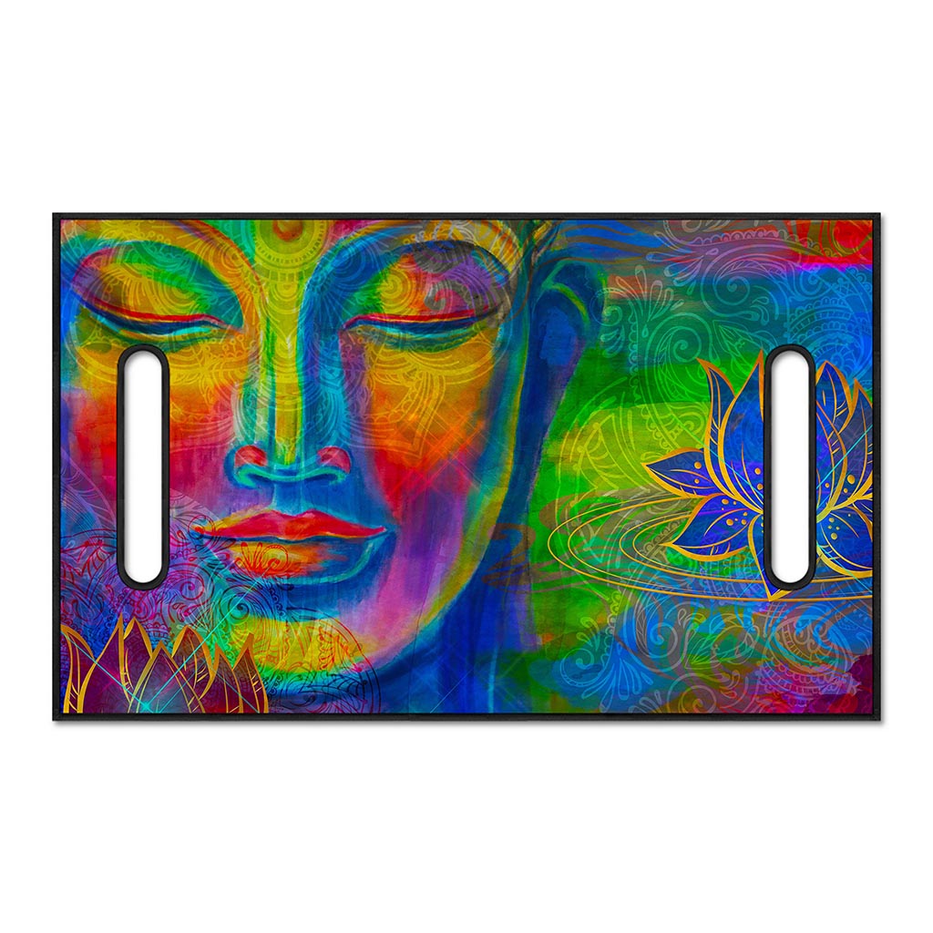 Colorful Buddha Print Golf Cart Seat Cover