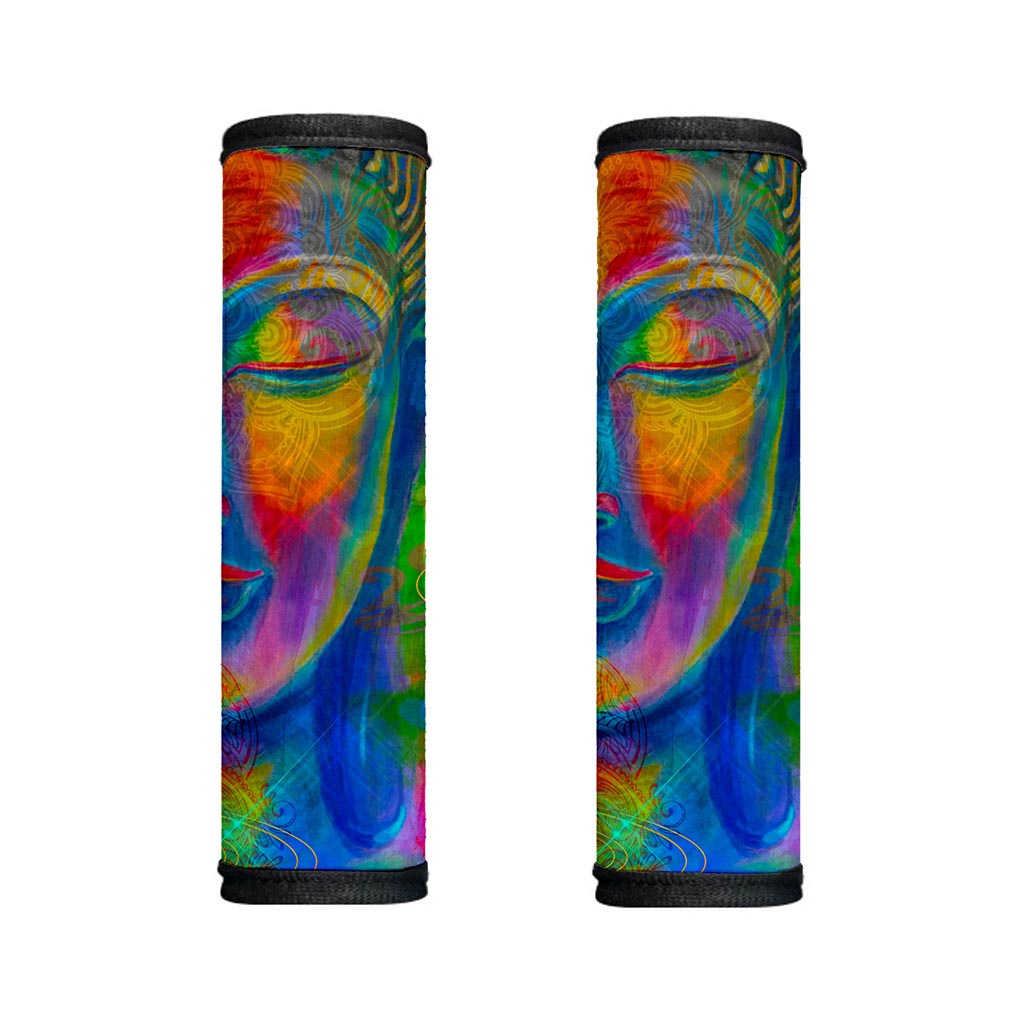 Colorful Buddha Print Handle Covers
