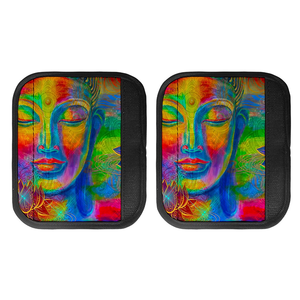 Colorful Buddha Print Handle Covers