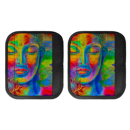 Colorful Buddha Print Handle Covers