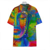 Colorful Buddha Print Hawaiian Shirt