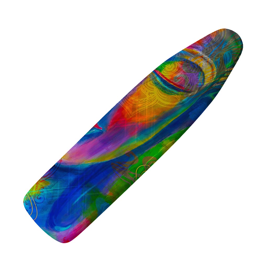 Colorful Buddha Print Ironing Board Cover