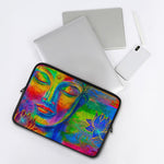 Colorful Buddha Print Laptop Sleeve