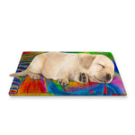 Colorful Buddha Print Pet Cooling Mat Cover