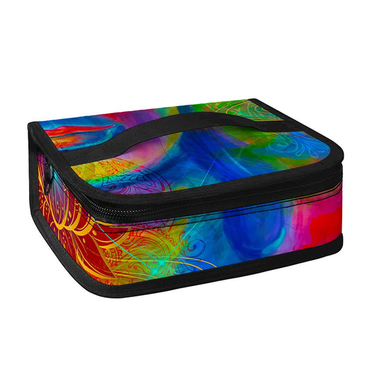 Colorful Buddha Print Small Lunch Bag