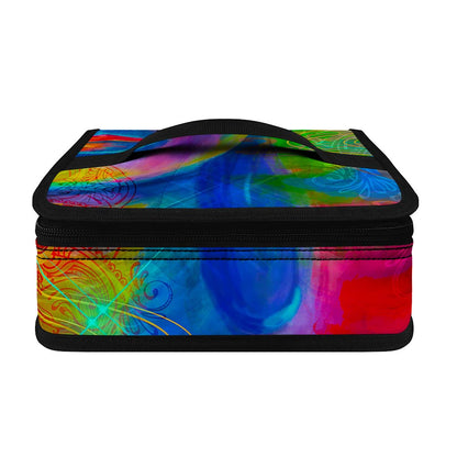 Colorful Buddha Print Small Lunch Bag
