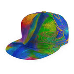 Colorful Buddha Print Snapback Cap