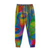 Colorful Buddha Print Sweatpants