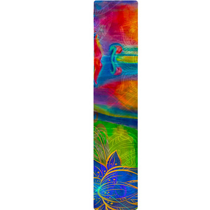 Colorful Buddha Print Table Runner