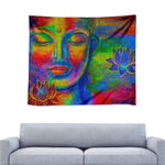 Colorful Buddha Print Tapestry