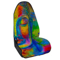 Colorful Buddha Print Waterproof Car Seat Cover