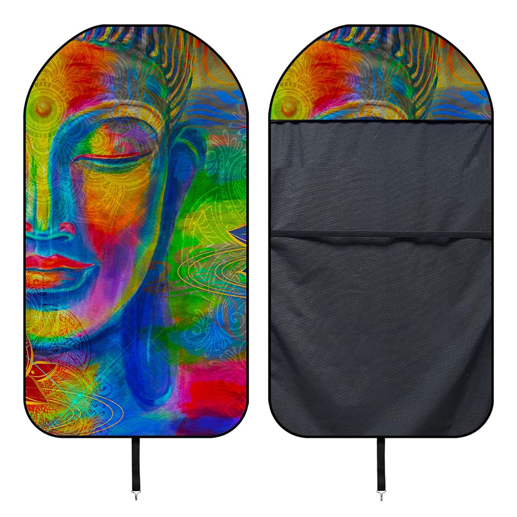 Colorful Buddha Print Waterproof Car Seat Cover