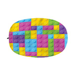 Colorful Building Blocks Pattern Print Car Side Mirror Covers