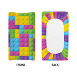 Colorful Building Blocks Pattern Print Changing Pad Cover