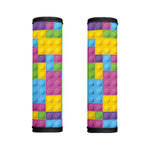 Colorful Building Blocks Pattern Print Handle Covers