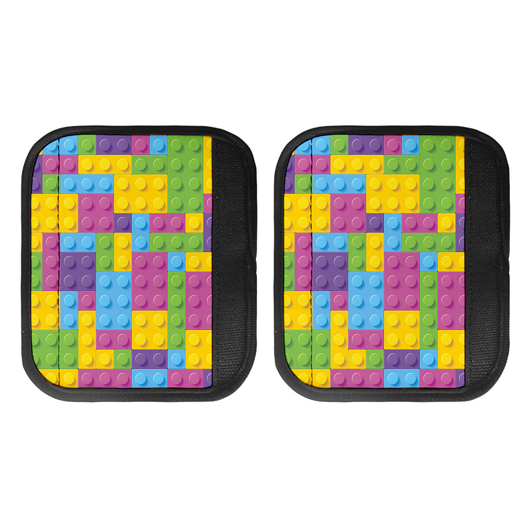 Colorful Building Blocks Pattern Print Handle Covers