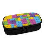Colorful Building Blocks Pattern Print Insulin Cooler Travel Case