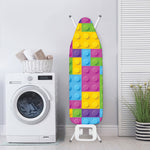 Colorful Building Blocks Pattern Print Ironing Board Cover