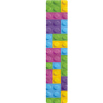 Colorful Building Blocks Pattern Print Table Runner