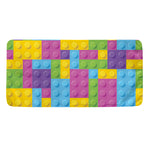 Colorful Building Blocks Pattern Print Towel