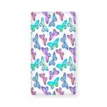 Colorful Butterfly Pattern Print Baby Crib Sheet