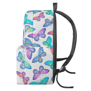 Colorful Butterfly Pattern Print Backpack