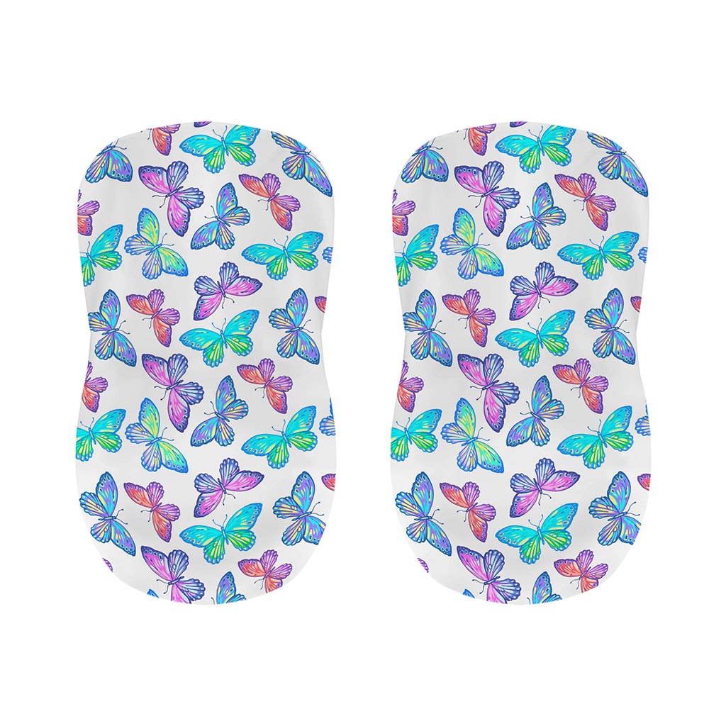 Colorful Butterfly Pattern Print Bar Stool Covers