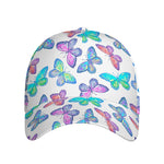 Colorful Butterfly Pattern Print Baseball Cap