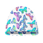 Colorful Butterfly Pattern Print Beanie
