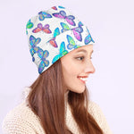 Colorful Butterfly Pattern Print Beanie