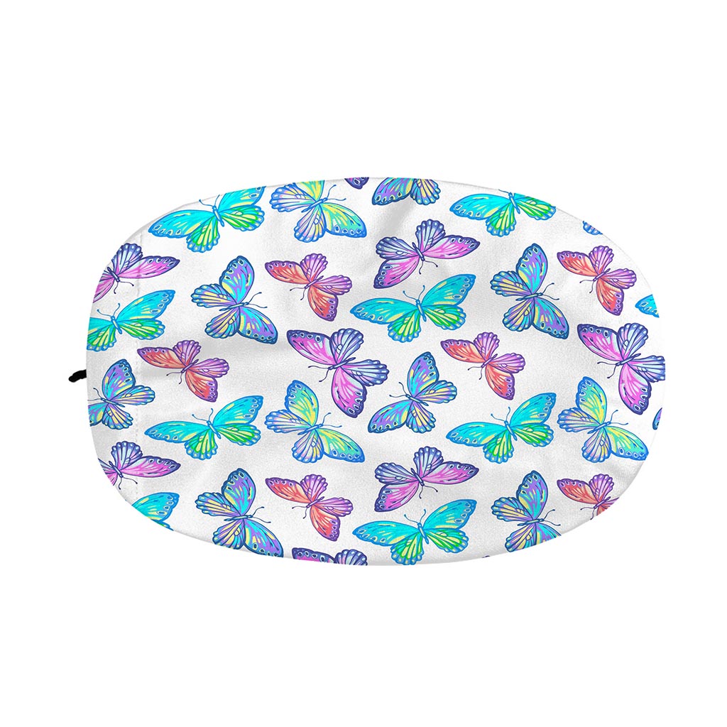 Colorful Butterfly Pattern Print Car Side Mirror Covers