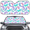 Colorful Butterfly Pattern Print Car Windshield Sun Shade